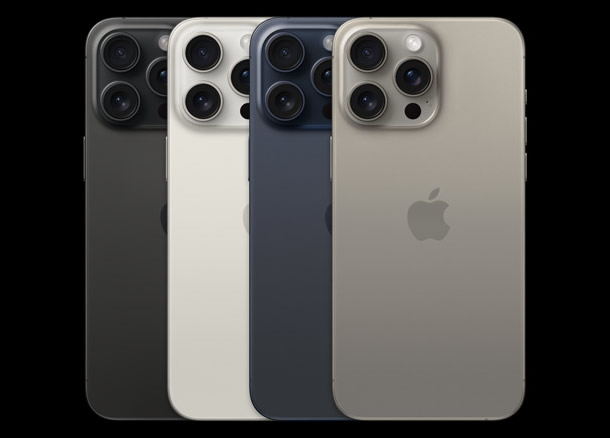 iPhone 15 Pro / 15 Pro Maxのカラー