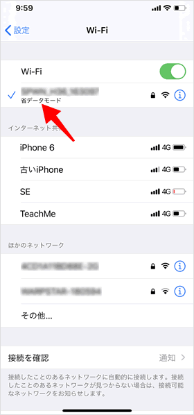 ネットワーク名