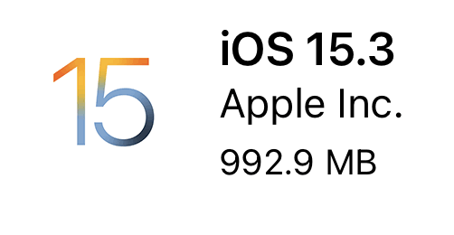 iOS 15.3とiPadOS 15.3がリリース