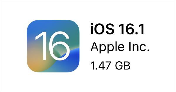  iOS 16.1 และ iPadOS 16.1 พร้อมให้อัปเดตแล้ว