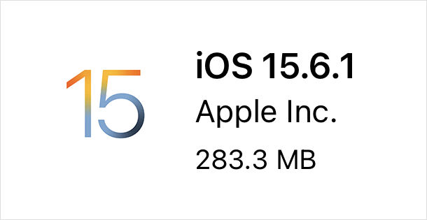 iOS 15.6.1