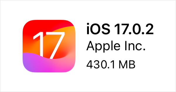 iOS 17.0.2とiPadOS 17.0.2がリリース、データ転送の不具合を修正