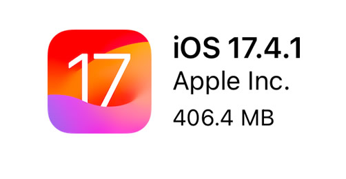 iOS 17.4.1とiPadOS 17.4.1がリリース
