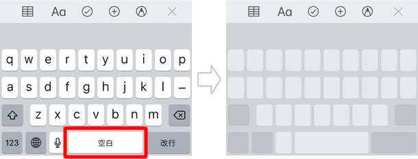 日本語ローマ字キーボード