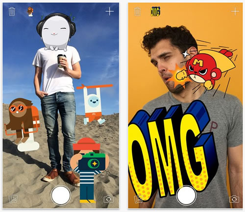 Facebook 写真にスタンプを追加するアプリ Stickered For Messenger を公開 Teachme Iphone