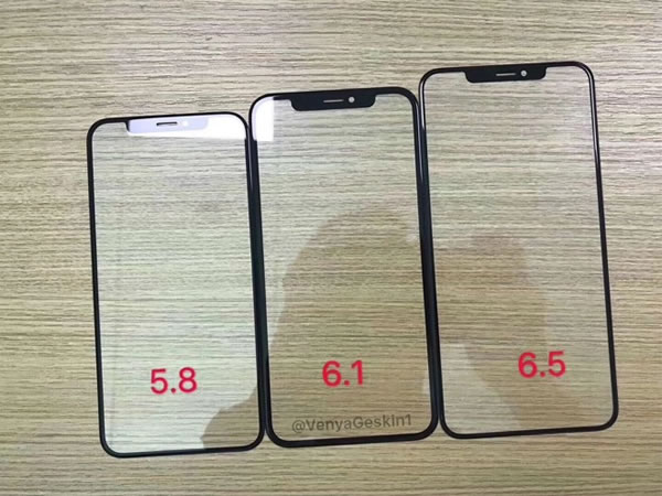 18年新型iphoneの前面パネル画像が流出 3モデルともiphone Xふうデザイン Teachme Iphone 18年新型iphoneの前面パネル画像が流出 3モデルともiphone Xふうデザイン Teachme Iphone
