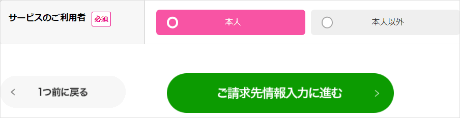 サービスの利用者